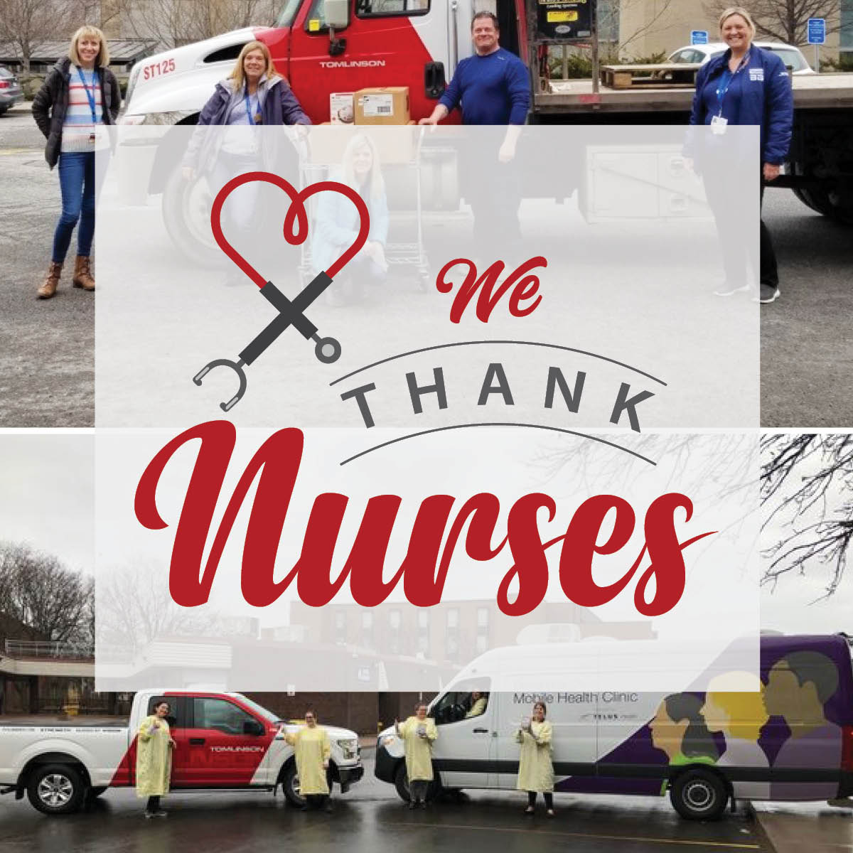 tomlinsongroup's tweet photo. Happy Nurses Week! We are so thankful for everything you do to keep our communities healthy. #YouAnswerTheCall #NationalNursingWeek #TomlinsonCares https://t.co/GQkTdCHLVX