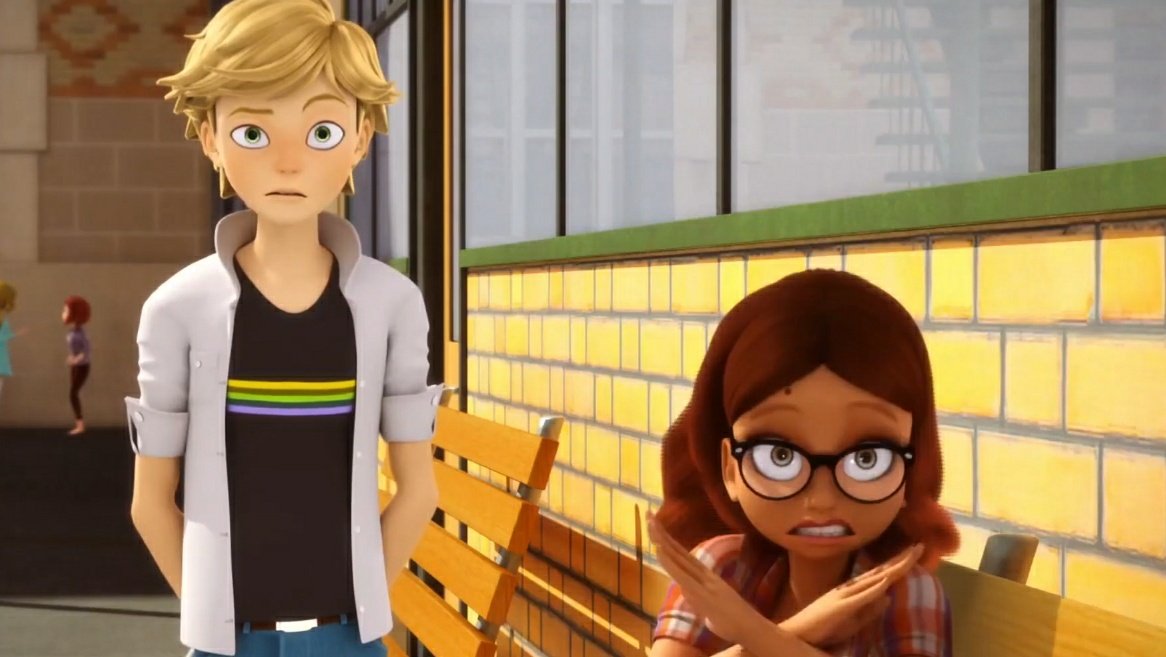 gamisgf's tweet photo. a alya tentando ajudar a mari a falar com o adrien e ela fala tudo errado passo mal https://t.co/zpAlGnKnzh