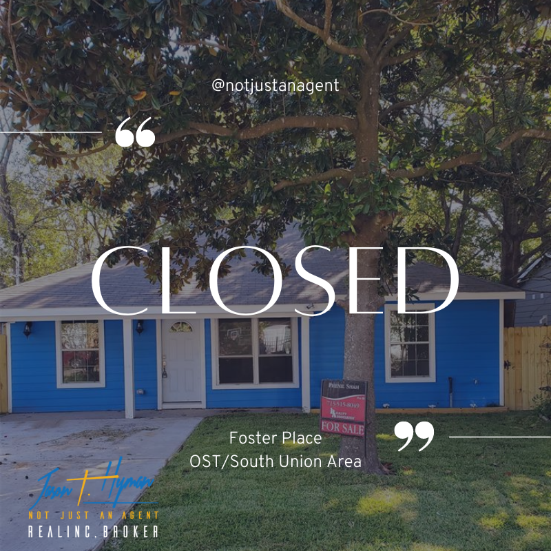 notjustagenthtx's tweet photo. We have more buyers looking to move into the area. Message us if you or someone you know could use some advice on selling their property in the OST/ South Union area. Inventory is limited and your property could be worth more than you think. https://t.co/i6E47Nzh53