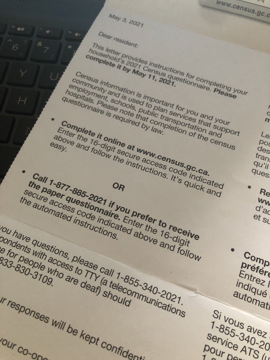 WeekendnMuskoka's tweet image. #censusday  have you completed your census?