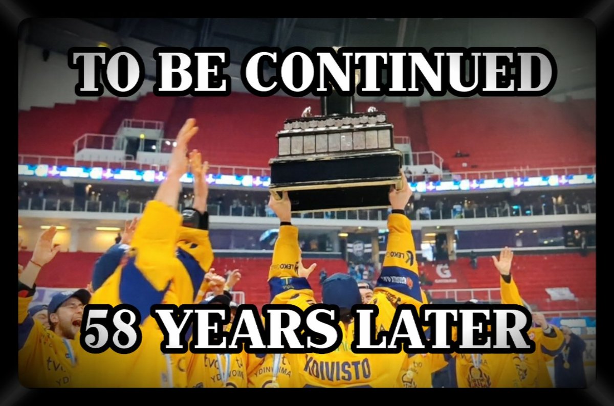 Tumqqi86's tweet photo. Ansaittu mestaruus. Paljon onnea Lukko. 💙💛
Maljanne nostakaa, voittoanne juhlikaa, mutta huomenna alkaa piiiitkä odotus.
#liiga #Lukko #SinikeltainenTarina https://t.co/6BiweZbpa4