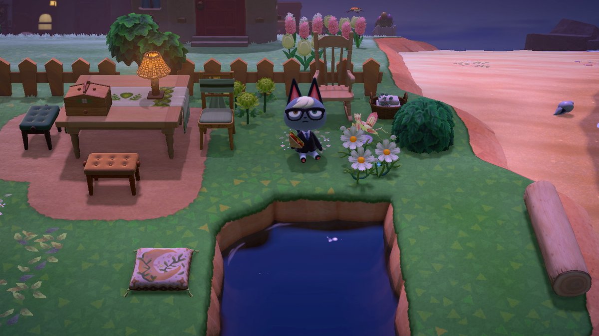 StarkyuPiko's tweet photo. Gunnar, die 6 Sitze sind dir egal wah?
 #AnimalCrossing #ACNH #NintendoSwitch https://t.co/nRQc406Trv