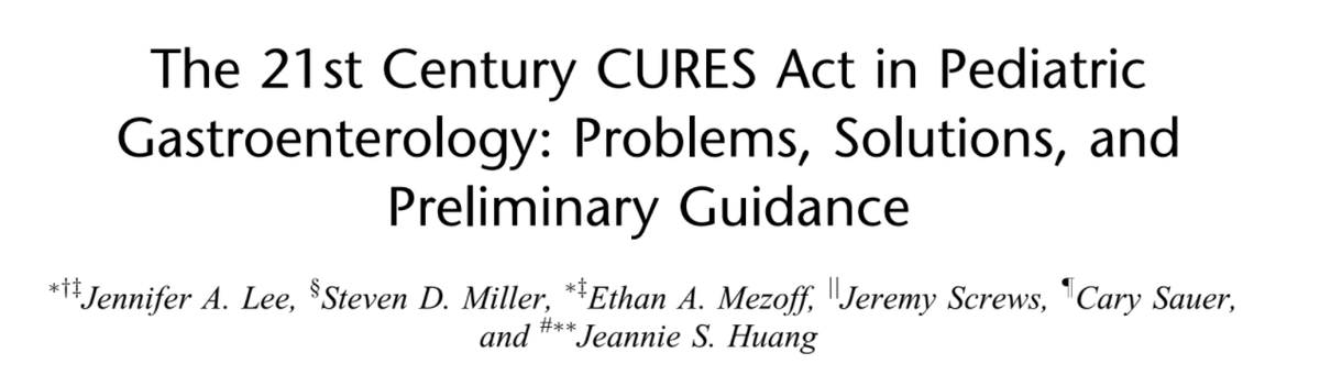 How will the 21st Century CURES Act affect you? Read this paper by @JenniferLeeLee1 and colleagues to learn practical suggestions for managing the changes to information sharing including release of results and note sharing. #OpenNotes #CuresAct

journals.lww.com/jpgn/Fulltext/…