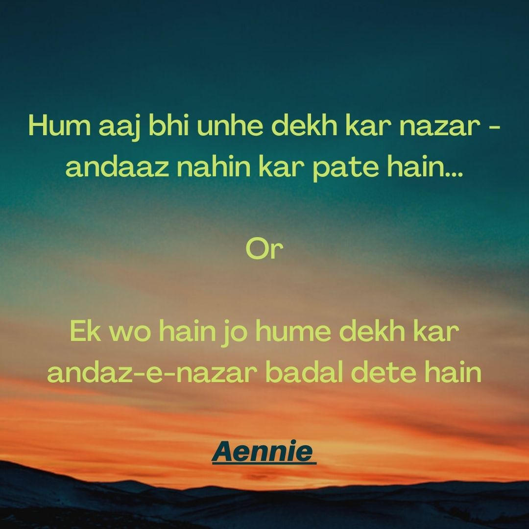 AenukaG's tweet photo. Lafzon se Shayari tak... #learnzindagi https://t.co/NVvEjO372s