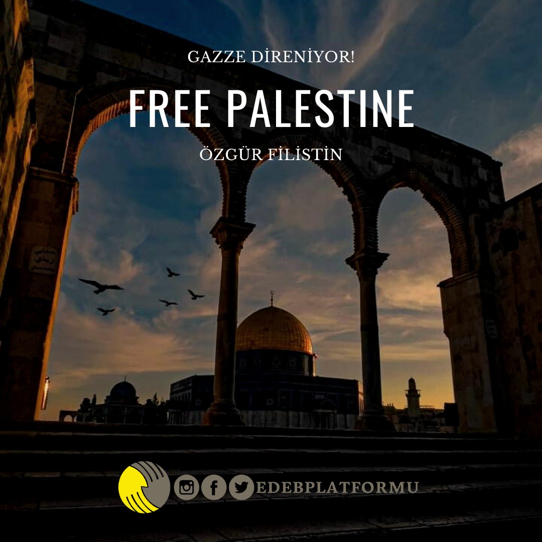 edebplatform's tweet photo. Gazze Direniyor! #FreePalestine https://t.co/S9vIqZrt8x