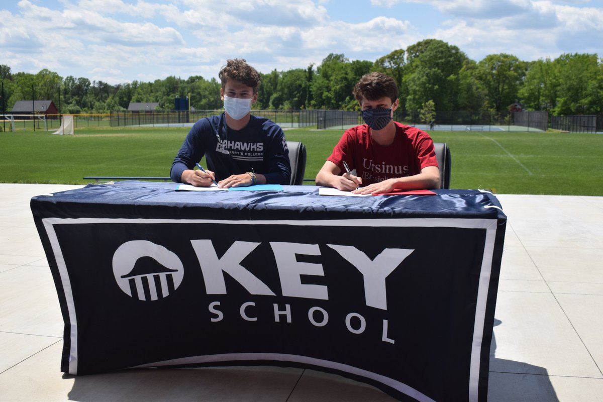 Today we celebrate Charles Anderson '21 & Patrick Tormey '21 who will continue athletic careers @ the collegiate level. Charles will sail for @SMC_Sailing & Patrick will play soccer for @UCMensSoccer. Congrats, we can't wait to see what great things you will do! @AACapitalSports