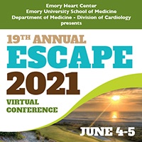 Register now for Emory ESCAPE! Friday June 4: 11:00am - 5:30pm Saturday June 5: 6:30am - 1:00pm Conference details and registration info here: escape.emory.edu