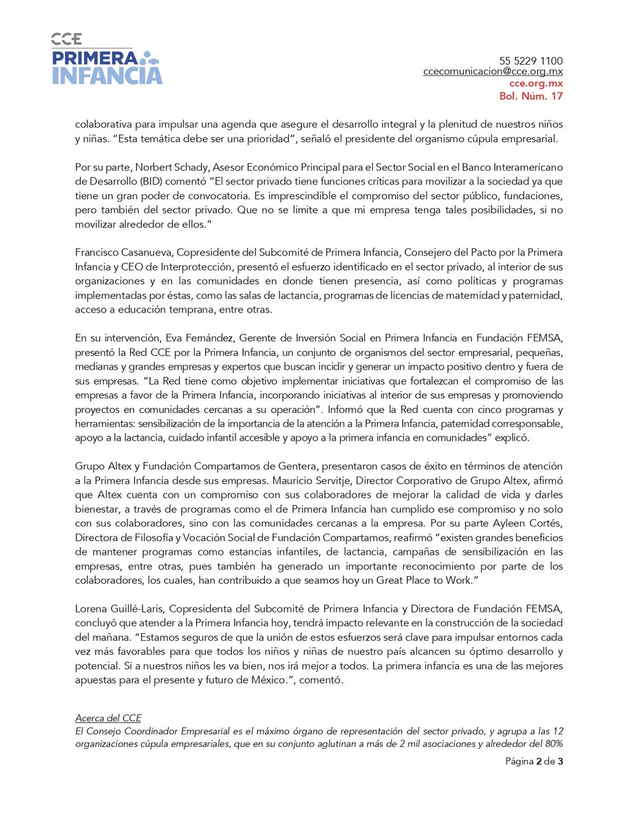 Consejo Coordinador Empresarial CCE tweet media