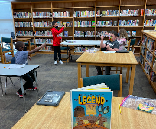RushtonLibrary's tweet photo. Reading "The Legend of Rock, Paper, Scissors" means it's time for a RPS tournament! https://t.co/YkKZ7arWz0