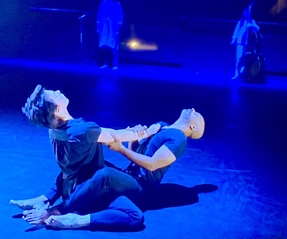 MaggyPigott's tweet photo. Particular highlight of #DancingNation @Sadlers_Wells @bbcarts was @AkramKhanLive and @NatOsipova in #MudofSorrow:Touch, #choreography by #AkramKhan
 Beautiful, moving, stunning...

#Dance #Dancing #Cantwaittoreturn https://t.co/PkuEmzD04f