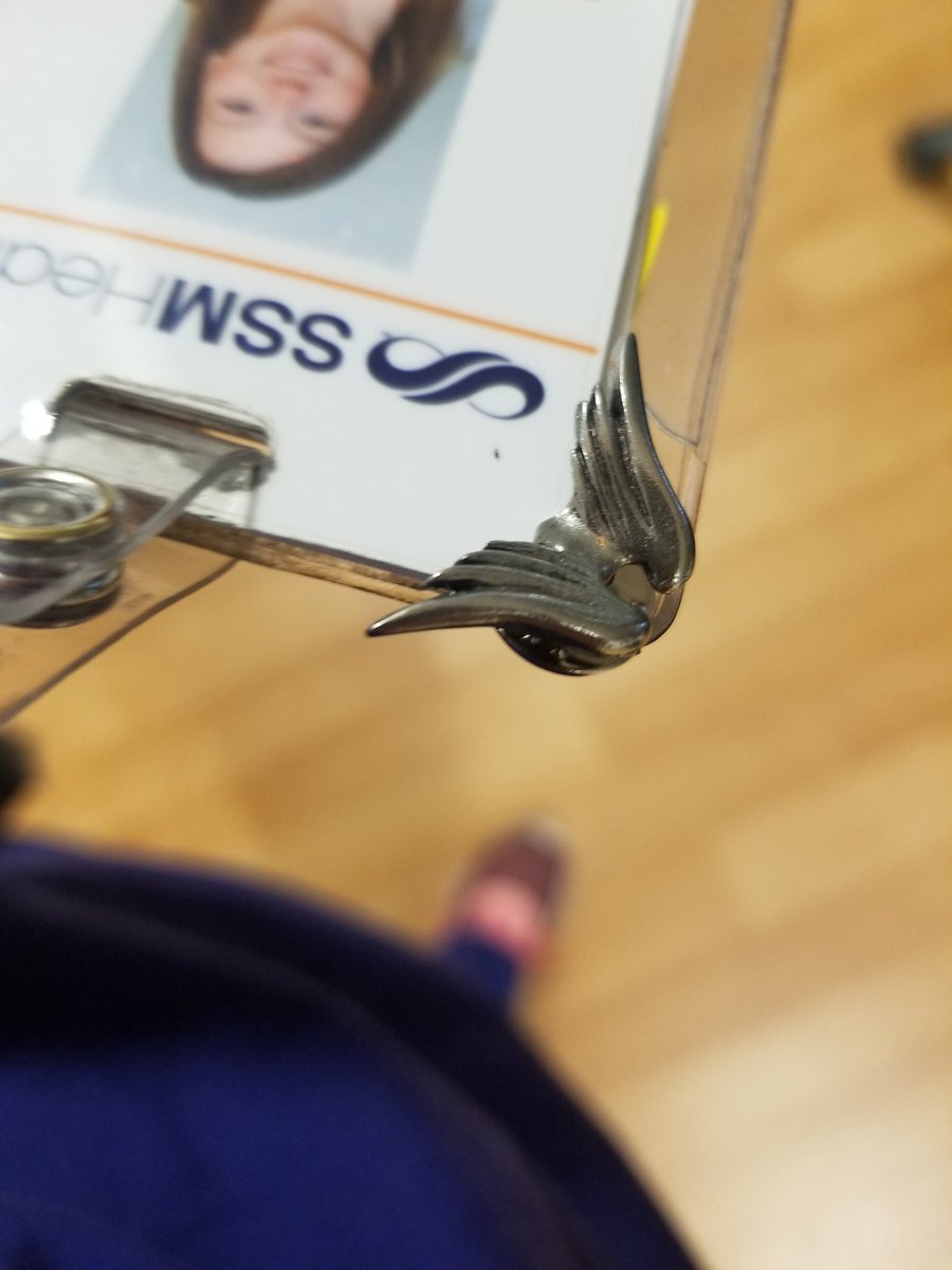 MN_Anders's tweet photo. When you get your first set of #wings for being chosen for a #guardianangel and second recognition after just ~ 2 1/2 months in your new position it's kind of a big deal. Also a huge motivator for continuing on with schooling. https://t.co/UgCDLGwvpZ