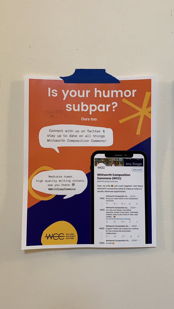 WhitCompCommons's tweet image. us realizing we actually have to be funny now 😳😳😔