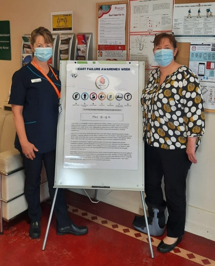 Irish Association of Heart Failure Nurses (@iahfnurses) on Twitter photo Celebrating Heart Failure Awareness Week May 10th-16th at the Monaghan Cardiac Efficiency Clinic
Regina Corrigan, Clinical Nurse Specialist with site manager Lynda McGrory. <a href="/RCSI_Irl/">RCSI</a> @DonnellyStephen <a href="/HSELive/">HSE Ireland</a> <a href="/Irishheart_ie/">Irish Heart Foundation</a> Celebrating Heart Failure Awareness Week May 10th-16th at the Monaghan Cardiac Efficiency Clinic
Regina Corrigan, Clinical Nurse Specialist with site manager Lynda McGrory. <a href="/RCSI_Irl/">RCSI</a> @DonnellyStephen <a href="/HSELive/">HSE Ireland</a> <a href="/Irishheart_ie/">Irish Heart Foundation</a>