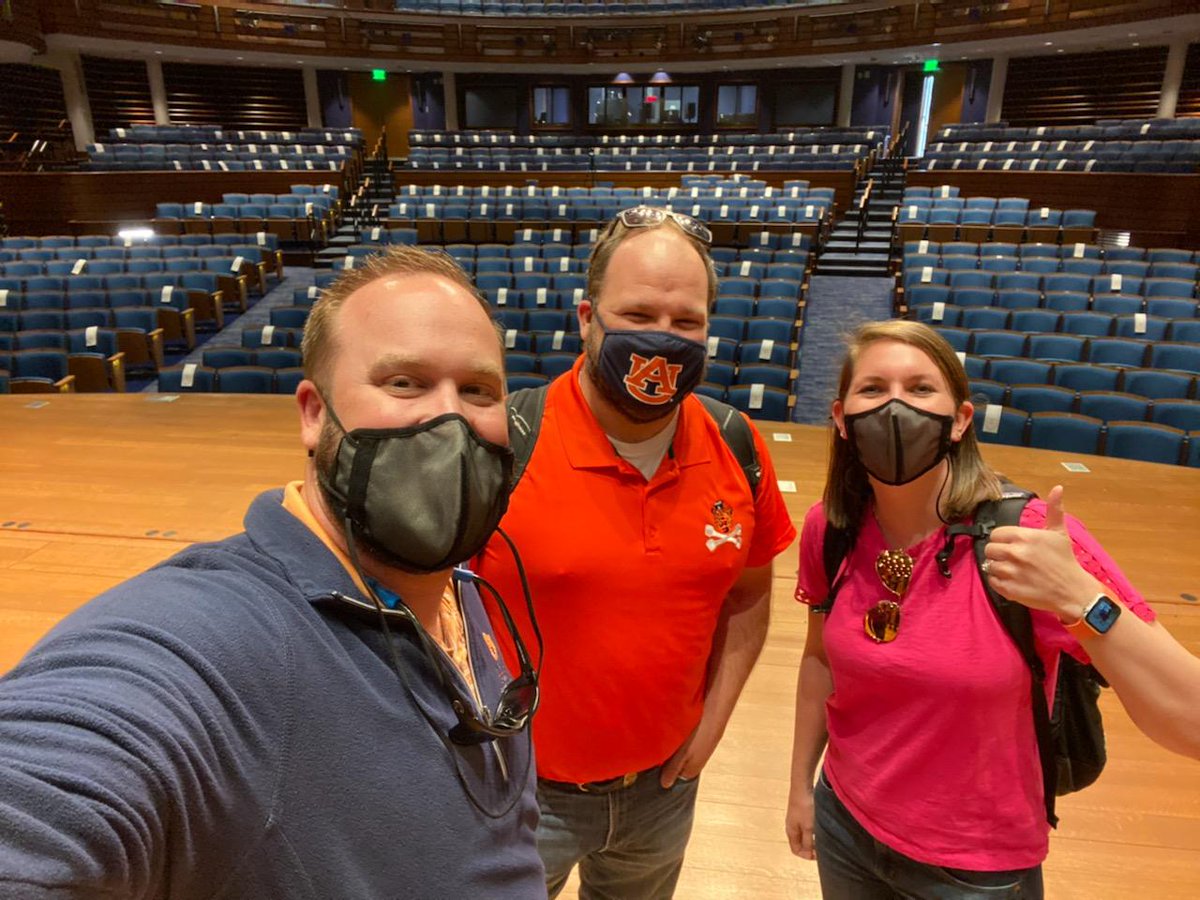 Some days we record in our offices. Other days we get to record in an incredible venue like the <a href="/AUGPAC/">GPAC at Auburn University</a>. Having @charlienutt as our guest makes it even better. We are excited about this opportunity and can't wait to share Dr. Nutt's expertise with the #auburnfamily. #WarEagle