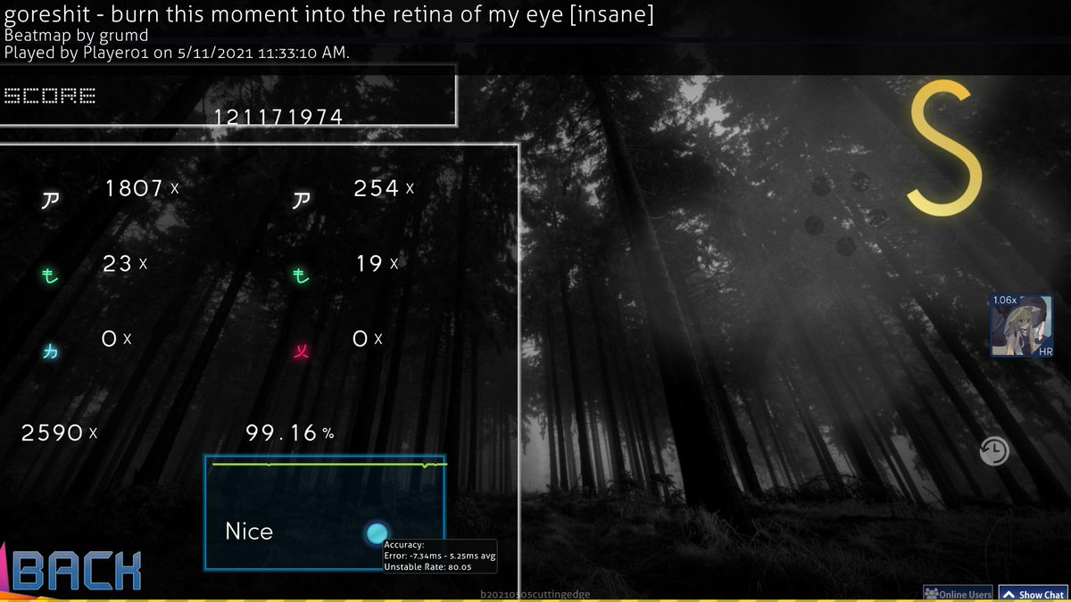 Player01O's tweet photo. fixing acc https://t.co/LdCoEcRNFD
