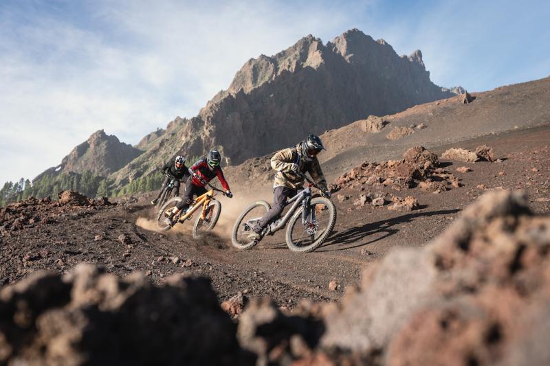 TetonGravity's tweet photo. Riding bikes on a volcano pointing straight out of the Atlantic Ocean? Sign us up. https://t.co/MfdGcclX5f https://t.co/LgIlP1icNL
