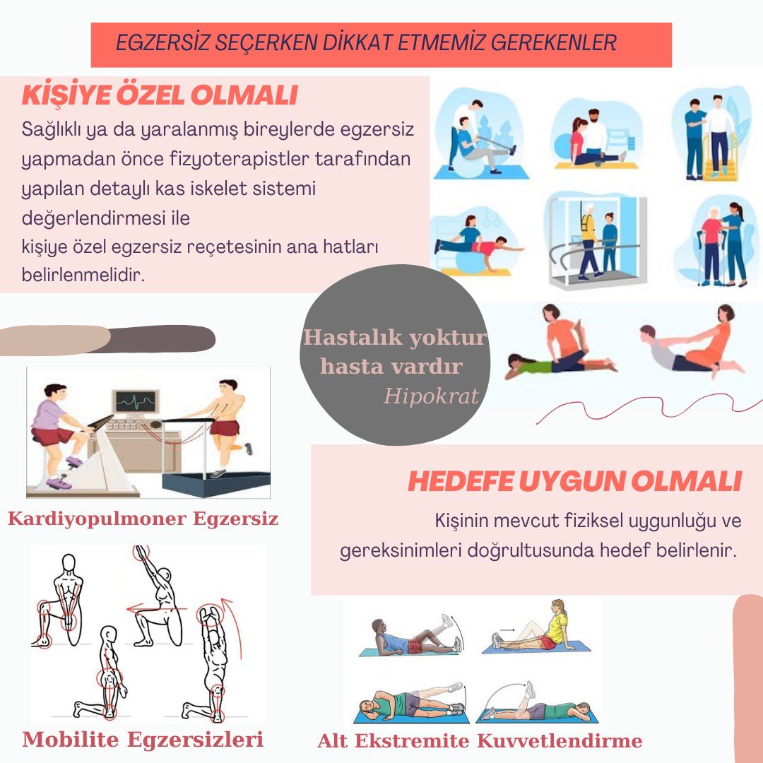 yuphitsa's tweet photo. Egzersiz seçerken nelere dikkat etmeliyiz? Gelin birlikte bakalım 🤩 İçerik ve Tasarım:Özge Topçekeroğlu-Fzt.Onur Atakan Sekibağ https://t.co/HCYrq7P7W1