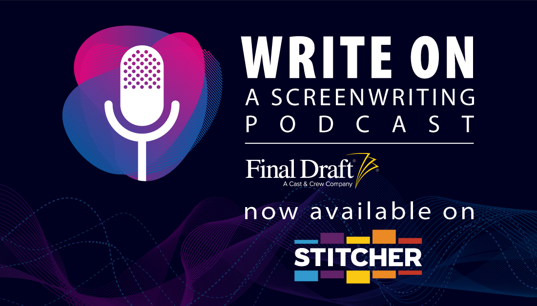 Over 5yrs of interesting convos w/ filmmakers and industry pros! <a href="/finaldraftinc/">Final Draft</a> presents  #WriteOnPodcast featuring notables like Ramy Youssef, Raamla Mohamed, Kemp Powers, Leslye Headland, Adam Kolbrenner, Chris Coggins &amp; many more.
 
Listen on Stitcher: stitcher.com/podcast/write-…