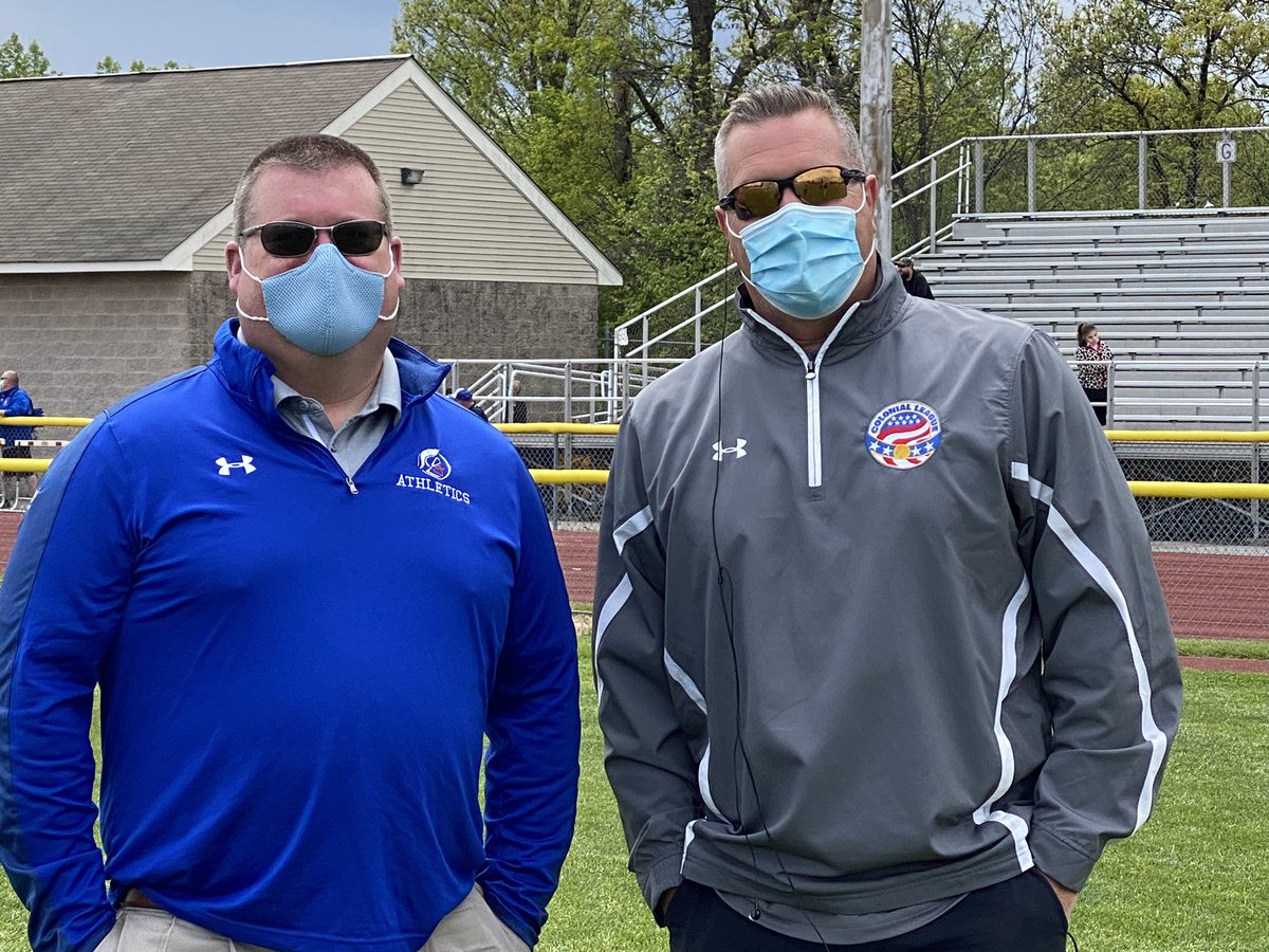 A great day for the <a href="/Colonial_League/">Colonial League</a> Track and Field Championships. Up in the Slate Belt at Bangor Memorial Park for some Sights and Sounds as Champions are crowned.  Athletic Directors are ready to go as well.