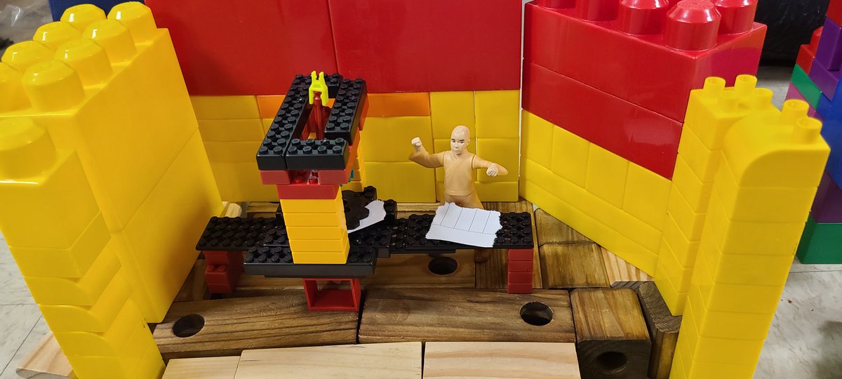 A group in my class made a lego/toy recreation of Gutenberg and the Printing Press.  Amazing students! <a href="/nixaschools/">Nixa Public Schools</a> <a href="/NixaJuniorHigh/">Nixa Junior High</a>