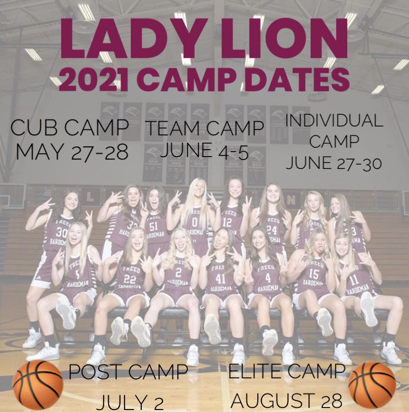 fhuwbb's tweet photo. 👀 Reminder of Summer Camp dates! 
Sign up now at https://t.co/Sy6qUendEK https://t.co/o4ewZjkDq6