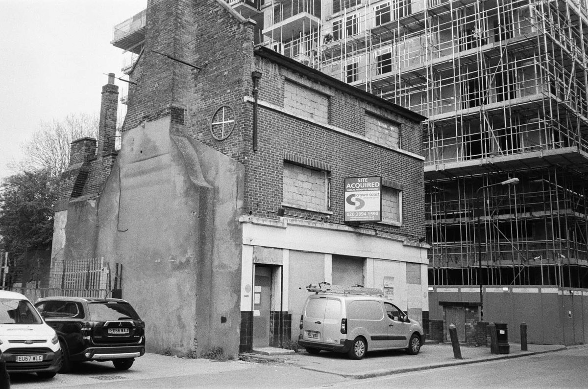george_lyd's tweet photo. Feels so good to have finally started on the photography for Eastbenders! These pics feature a couple of venues sadly being demoslished as we speak, as well as a cheeky find at a local cruising spot. Follow @EastBenders2021 to keep up to date with the project 😛 https://t.co/L4Xhbygr62