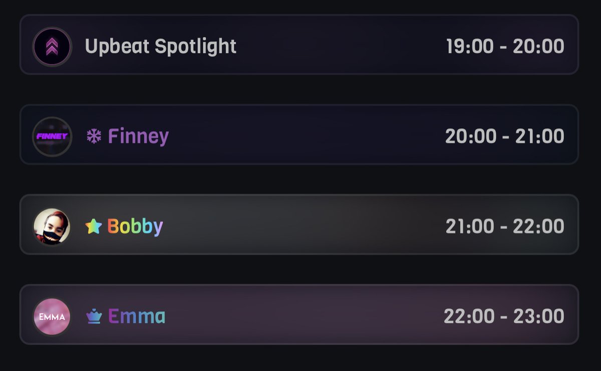 UpBeatRadioNET's tweet photo. As UpBeat Spotlight comes to an end, weโve got the evening covered, make sure to tune in to @Finneyontour @xxdjbobbyxx & @EmBethRose who will be providing you with some fantastic radio entertainment!
#UpBeatRadioNET #UpBeat #Radio
https://t.co/ppXn36TPG9 https://t.co/NyzkiaTjPc