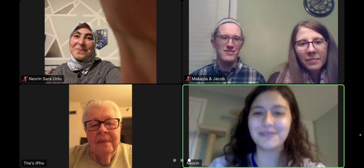 niagaraf's tweet photo. Another Virtual Iftar Conversation and another great evening of joy and sharing!
Thanks a lot to our host and guest families!
#bettertogether #Ramadan #TogetherWeHeal #virtualiftar https://t.co/kuwa3veAKc
