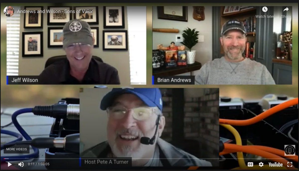 LexicalForge's tweet photo. Had a blast Breaking Down #SonsOfValor on the #BreakItDownShow w/ #podcast rockstar @PeteATurner
@JWilsonWarTorn @BlackstoneAudio @BAndrewsJWilson #writing #Veterans #frogmen #SpecOps #navy #WhatWouldChunkDo
https://t.co/awOowasuCF https://t.co/oBV3TXQWQ0