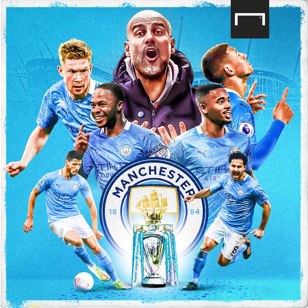 GoalAR's tweet photo. رسميًا 🚨

مانشستر سيتي بطلًا للدوري الإنجليزي لموسم 2020-21 🔵⛵

خسارة يونايتد اليوم أهدت الأزرق الدرع بشكل رسمي ليحقق جوارديولا ثاني بطولاته في 2021 🏆🏆 https://t.co/vfnZesTxGT