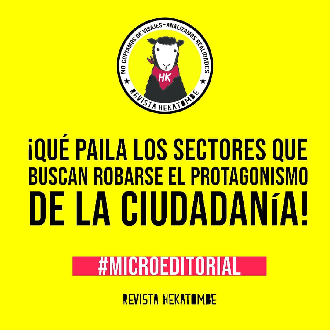Hekatombe_'s tweet photo. Compartimos una #microeditorial 🧵, a propósito de los llamados de las élites, de los medios comerciales, de quiénes rechazaron el paro, de quiénes se han adaptado a los diferentes gobiernos para no hacer nada y tampoco permitir que se haga nada.
#ParoNacional11M. https://t.co/8WVFLlwy6e