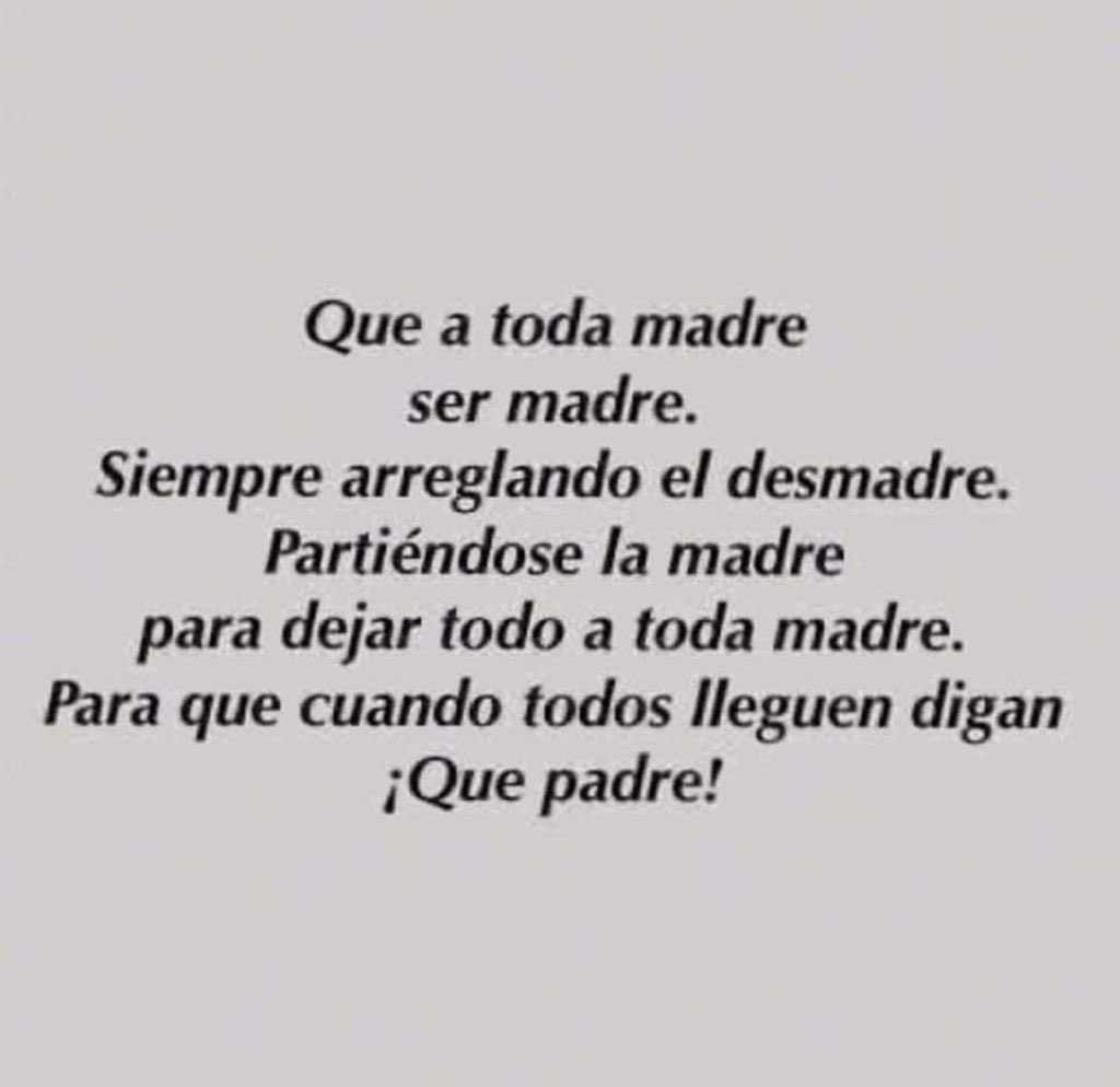 Esto que mi madre me acaba de enviar, me ha hecho sonreír y aplaudir. 👏🏼