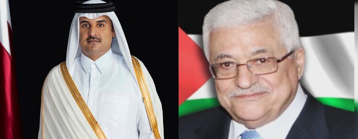 TurkiyeUrdu_'s tweet photo. قطر کے امیر شیخ تمیم بن حمد الثانی اور فلسطینی صدر محمود عباس کے درمیان ٹیلی فونک رابطہ، مسجد اقصی کی بےحرمتی اور غزہ پر اسرائیلی حملوں پر تفصیلی تبادلہ خیال۔ شیخ تمیم نے اپنی مکمل حمایت اور تعاون کا یقین دلایا https://t.co/dcfj04rfRk
