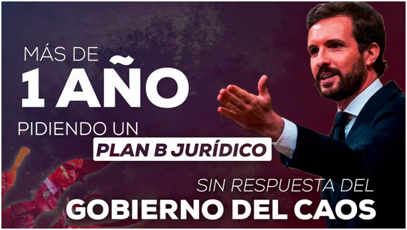 lagosmohedano's tweet photo. Un año después varios juristas dictaminan que:
"El decreto del Gobierno es una chapuza"
#HayPlanB para #España y se llama @pablocasado_
▶️https://t.co/7cSYI01iAt
▶️https://t.co/08OGAJOygF
#ActivemosEspaña #DesbloqueandoEspaña #CasadoALaMoncloa #LealtadYHonor https://t.co/vp8MHxpqes