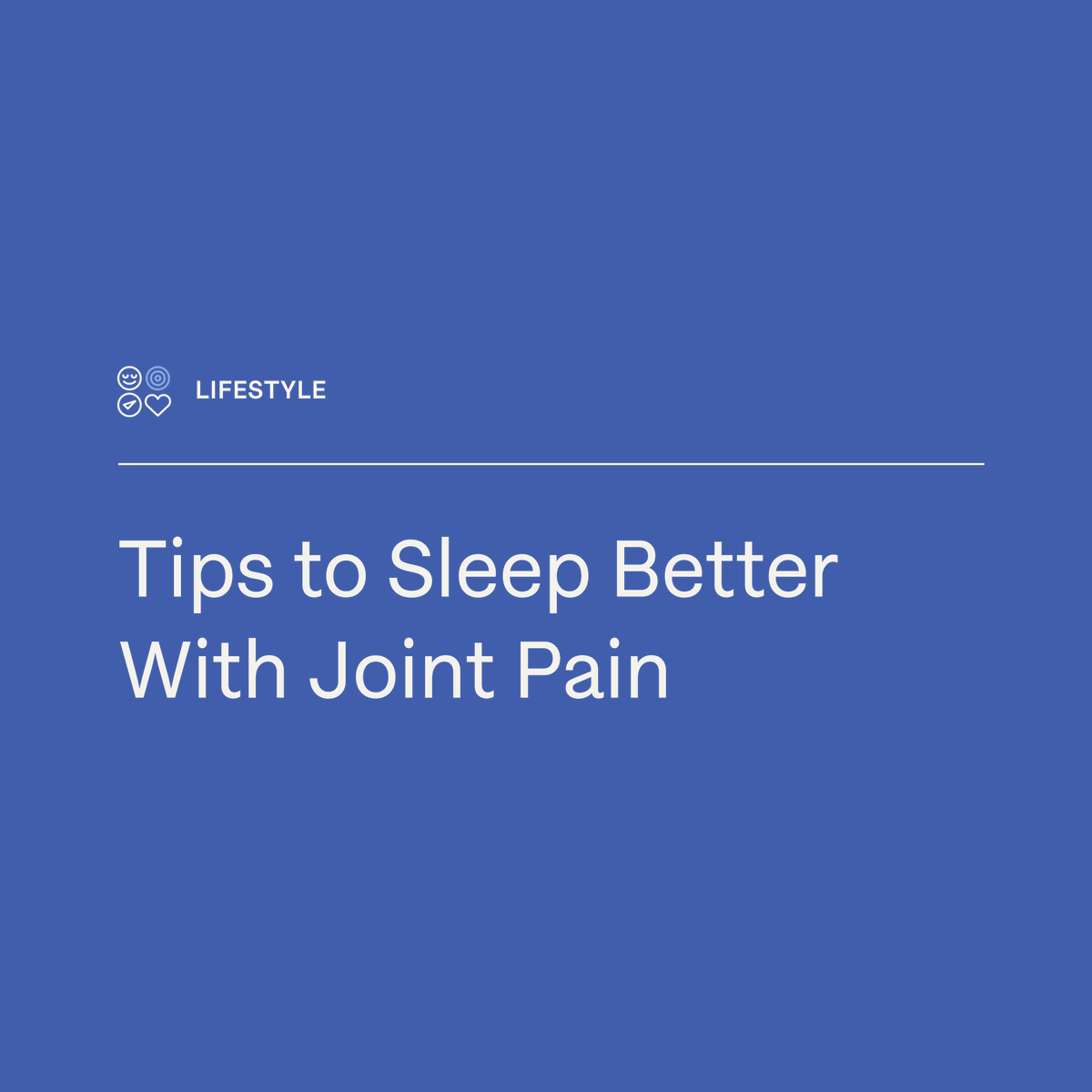 mayv_co's tweet photo. Are you losing valuable hours of sleep 😴 because of your chronic joint pain? Check out these tips and see how you can sleep better tonight. 💤🛌 #sleepbetter #tipsforsleep #chronicillness https://t.co/P69hUSnMmM