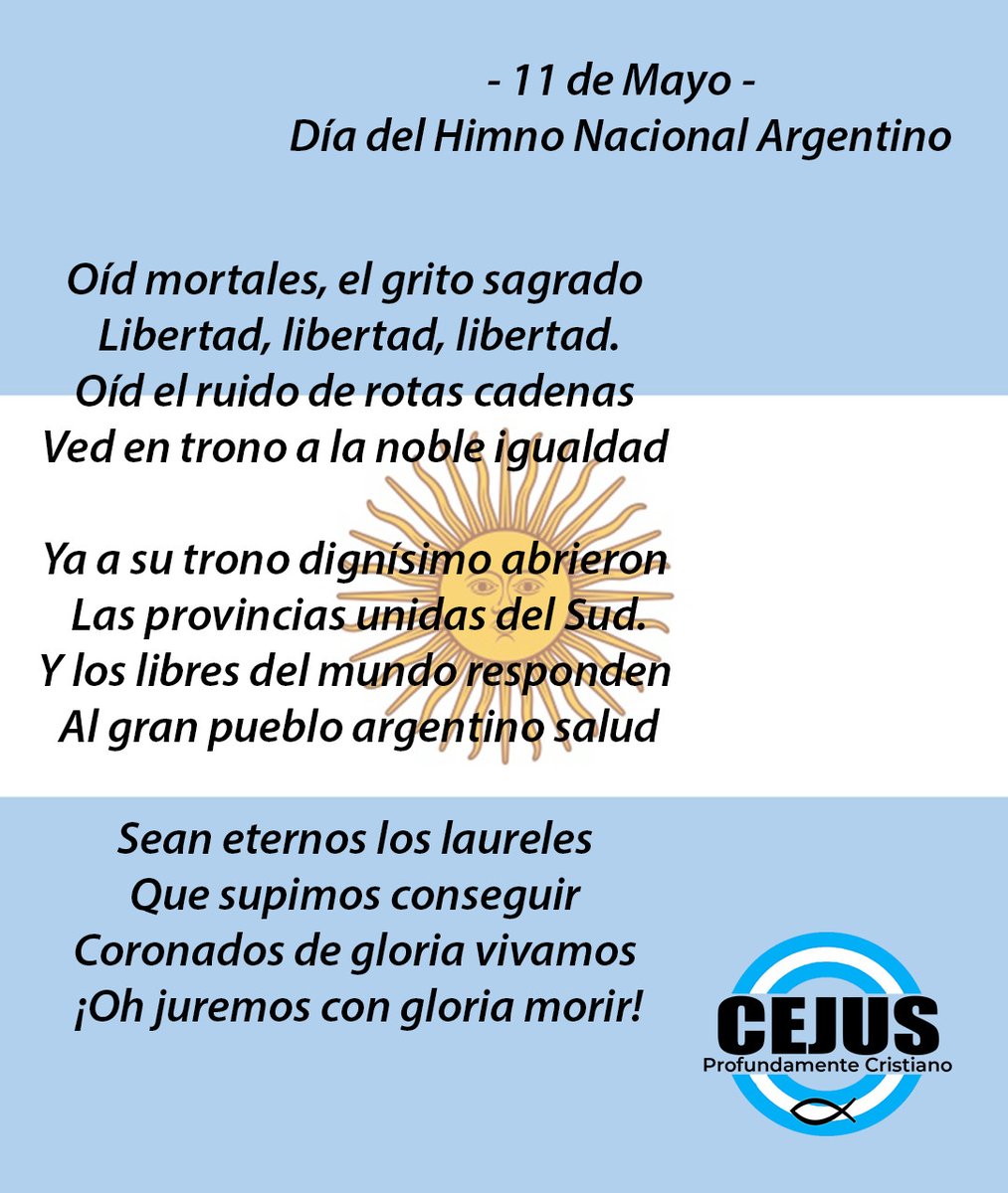PrensaCEJUS's tweet photo. #CEJUS #DiadelHimno #SoberaniaNacional https://t.co/r3Ue5TOnoB