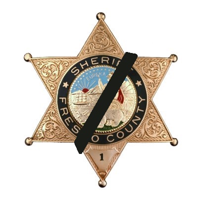FresnoSheriff's tweet photo. @FresnoSheriff sends its prayers to @SLOCityPolice and family members of fallen Detective Luca Benedetti. We also wish for a speedy recovery to Detective Steve Orozco. #NothingIsRoutine https://t.co/ihAkgbsvyd