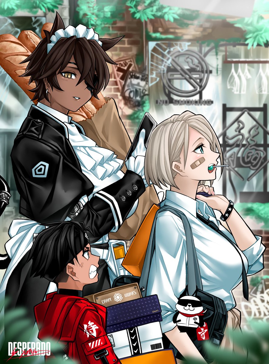 WrappingScarf's tweet image. She decided to do some community service and get some stuff for @God_of_Weapons. As strange of a person as they are, they're surprisingly quite alright for a hunter though she knows she could kick his ass she's being paid for this!