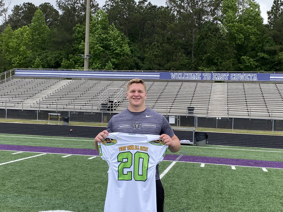 Congratulations to former EC Indian and current Vanderbilt OL Gage Pitchford <a href="/gagecp/">Gage Pitchford</a>, on make the Georgia High School Football Daily All-State Team! #AnchorDown #ILMT
