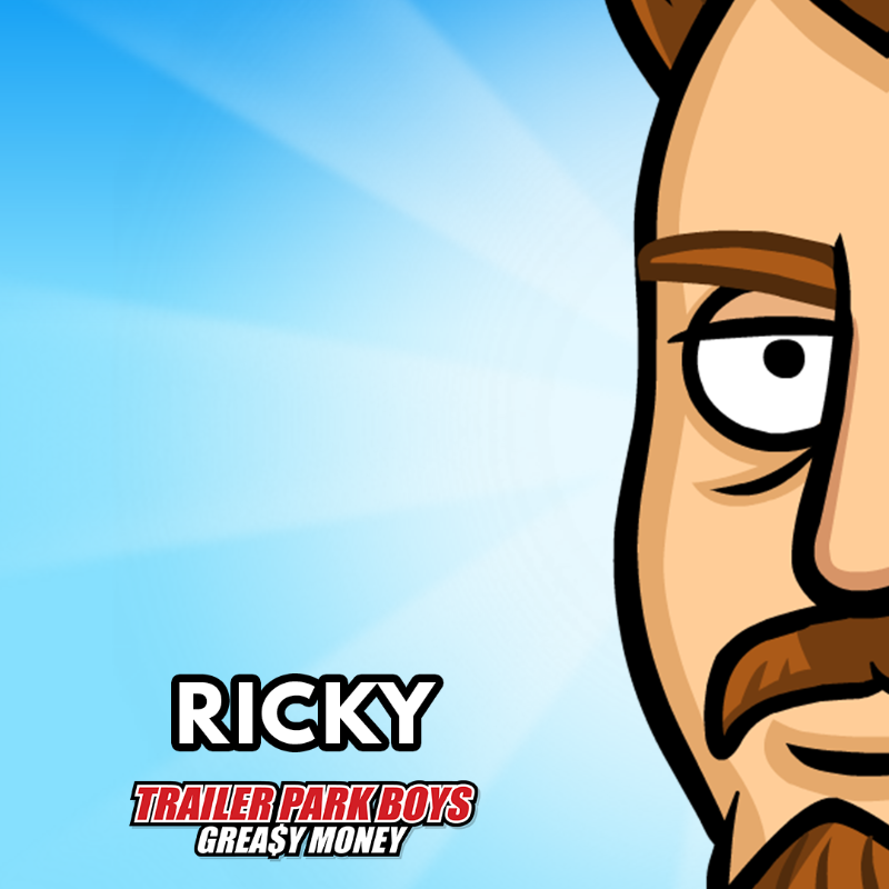 TPBGAME's tweet photo. Hitch a ride to Sunnyvale play the Trailer Park Boys mobile game with Bubbles, Ricky and Julian.