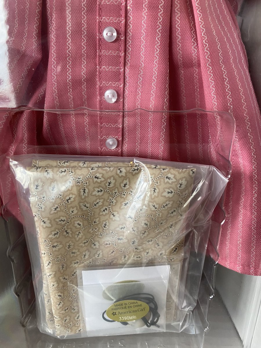 amandarprescott's tweet photo. American Girl has EXTREMELY FAST shipping on the 35th Anniversary dolls, so fast that I didn’t get a chance to rearrange the shelf where Addy is supposed to go 😂. #AG35 https://t.co/f5kzbJ5JB9