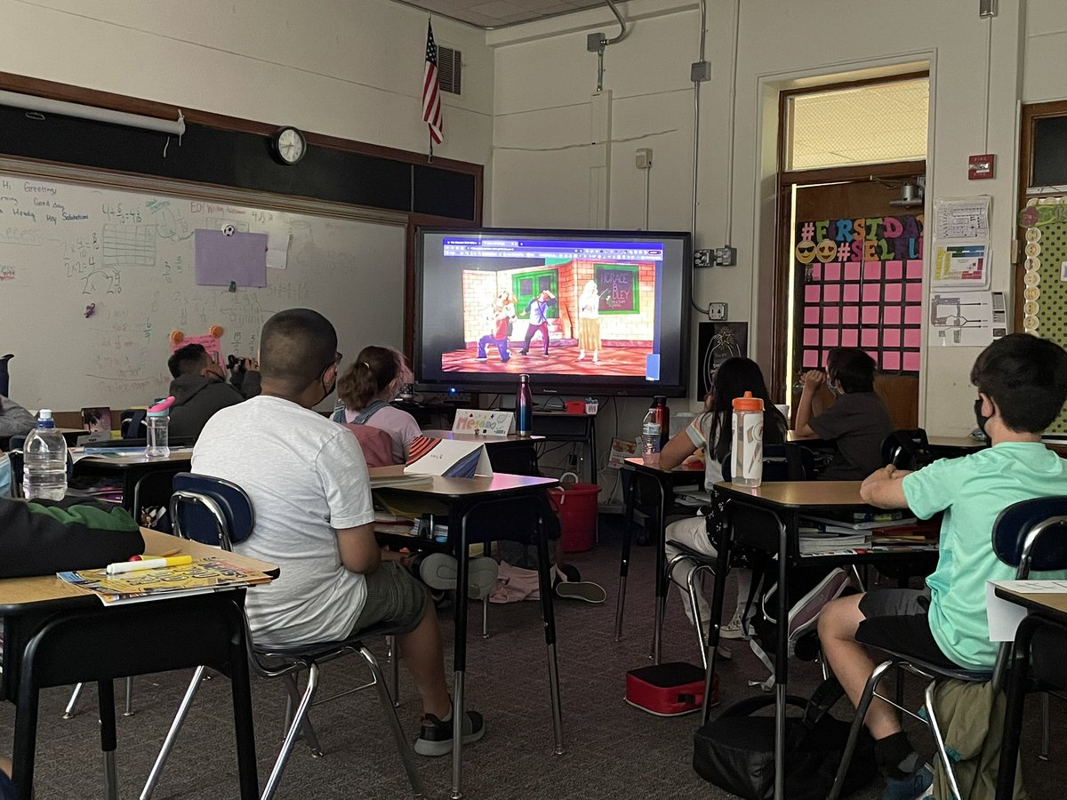 When you can’t go on the field trip you bring the field trip to you! <a href="/Popejoy/">Popejoy Hall</a> #schooltimeseries #virtualfieldtrip #missnelson