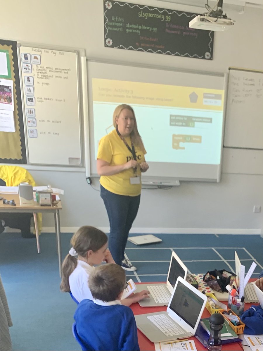 lu1986's tweet photo. First time teaching coding today to the year 5&amp;6. Hope they enjoyed it and see them next week! Get ready for debugging and buttered toast! 😆 ⁦@narelle_allen⁩ ⁦@ralf__meijer⁩ ⁦@PwC_CI⁩ ⁦@simonperry109⁩ ⁦⁦ https://t.co/wAMmW7BAIP