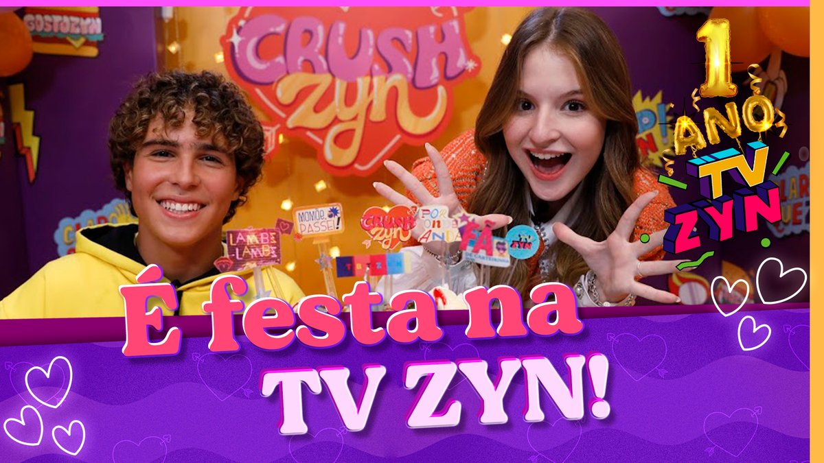 Corre pro canal no YouTube que no Crushzyn especial de aniversário você assiste a Sophia Valverde, o Igor Jansen, a Bela Fernandes e toda a turma do #Jornalzyn juntos! youtu.be/wElx8xaA1KI