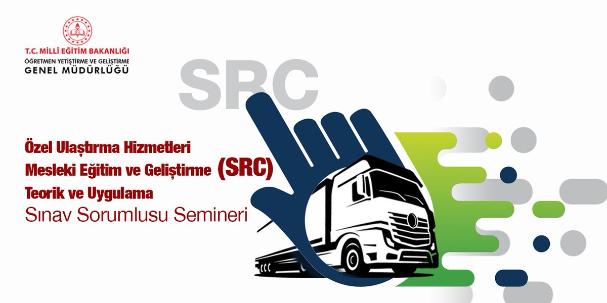 Salgın döneminde yaygın bir talep olarak ortaya çıkan Özel Ulaştırma Hizmetleri Mesleki Eğitim ve Geliştirme (SRC) eğitimini hazırladık ve başvuruya açtık. 
Özel Öğretim Genel Müdürlüğü'ne ve İstanbul İl Milli Eğitim Müdürlüğümüze destekleri için teşekkür ederim.
<a href="/ziyaselcuk/">Ziya Selçuk</a>