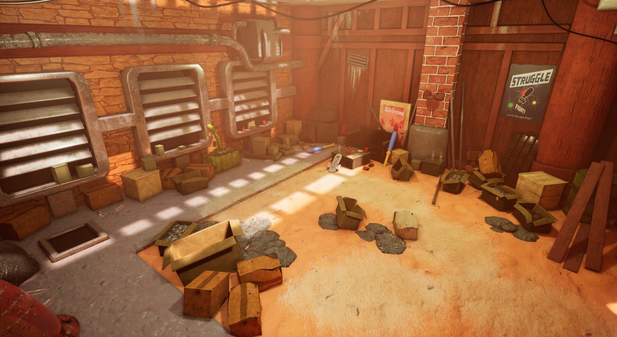 ShantaeHerrmann's tweet photo. I tried remaking The Usual Spot from Kingdom Hearts 2 in the Kingdom Hearts 3 Style! Let me know what you think! https://t.co/00yN8pikCt #UnrealEngine #3dart #environmentart https://t.co/l1bAilrqYI