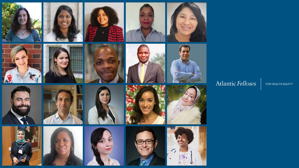 We are delighted to announce our 2021-2022 Atlantic Fellows for Health Equity cohort! Join us in welcoming our new fellows to the year-long fellowship program starting next month. This group is comprised of health equity leaders across different regions and professional sectors.