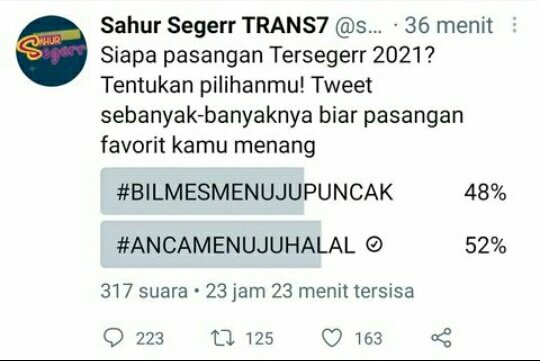 Heedia4's tweet photo. Yu ah tim nya anca gas 

Bismilah #AncaMenujuHalal https://t.co/uhyePmA2GG