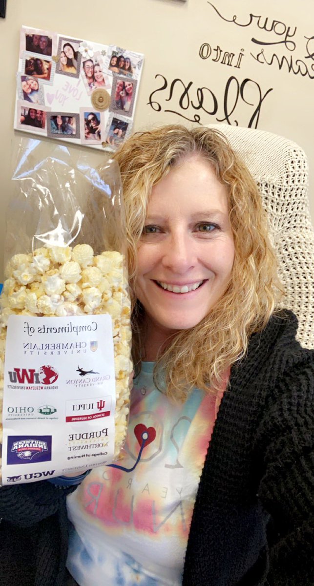magee_lori's tweet photo. Thank you for the swag today @Momof2GK and @WGUIndiana 2020 &amp; 2021 The Year of the Nurse!!! 💚 https://t.co/otEzys9hbK