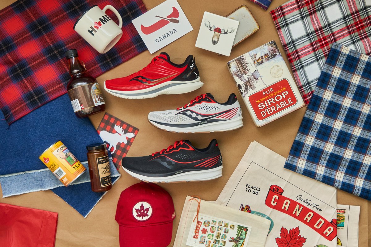 Only at the Running Room, get set for Canada Day!